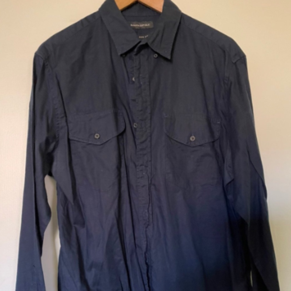 Long Sleeves Button Down